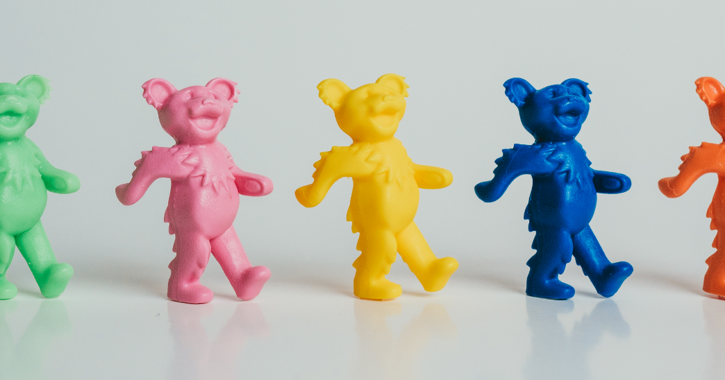 The Blot Says: Grateful Dead Dancing Bears Keshi Mini Figures The Blot Says: Grateful Dead Dancing Bears Keshi Mini Figures